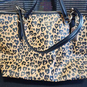 COACH Leopard Tote